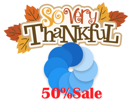 Thanksgiving Sale & New Calendar Card (v219)